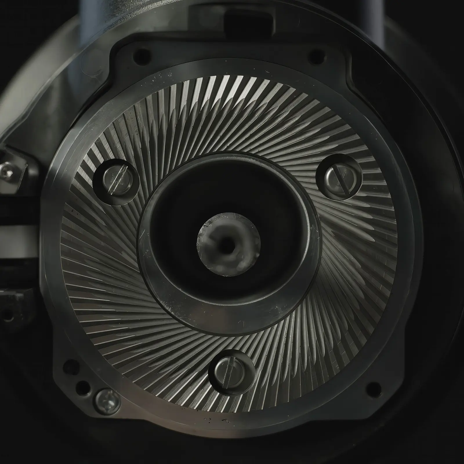 98 mm cast steel burrs in the Mahlkönig EK Omnia